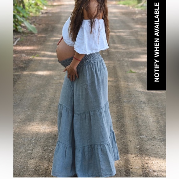 Beachwood Baby Dresses & Skirts - Beachwood baby linen skirt